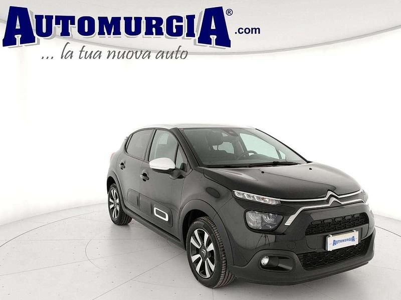 Nero Usata 2023 Citroën C3 PureTech Tre volumi | 13.990 € (Buon prezzo) - Immagine 1/4
