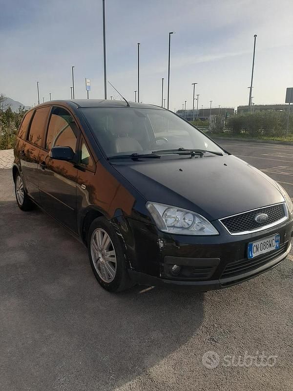 Usata Ford C-MAX Ghia 110 CV (80 kW) 2004 Nero Monovolume