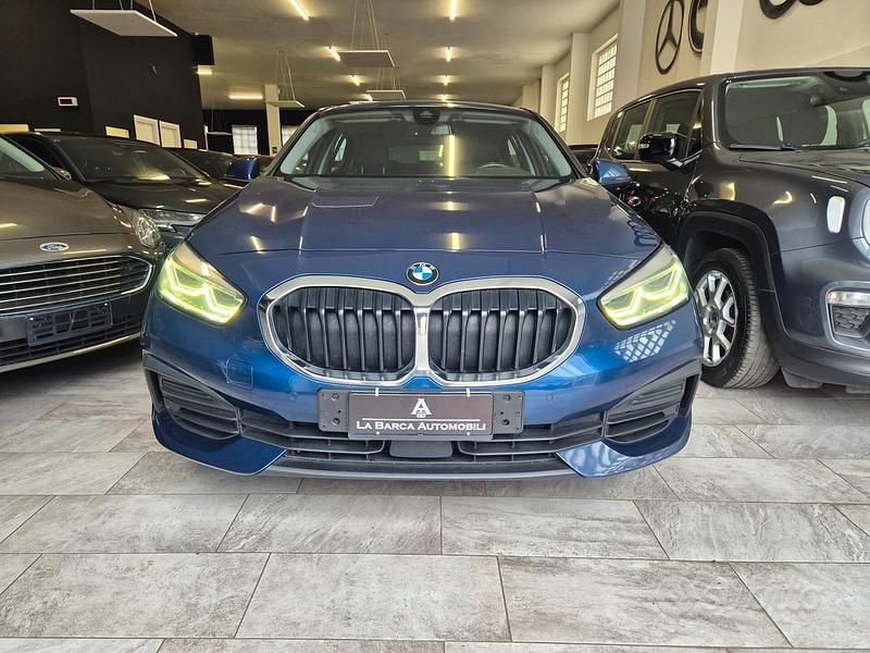 Usata BMW 116 Advantage 109 CV (80 kW) 2022 Blu Utilitaria