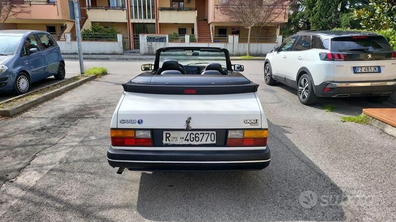 Usata Saab 900 Cabriolet 1993 Bianco Cabrio