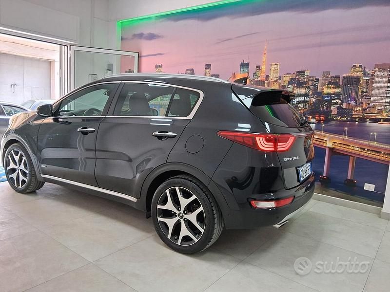 Usata Kia Sportage GT-Line 185 CV (136 kW) 2016 Nero SUV