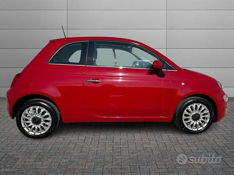 Usata Fiat 500 Lounge 69 CV (50 kW) 2018 Rosso Monovolume