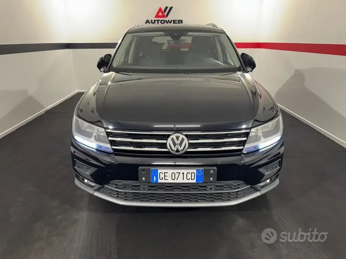 Usata VW Tiguan 150 CV (110 kW) 2021 Nero SUV