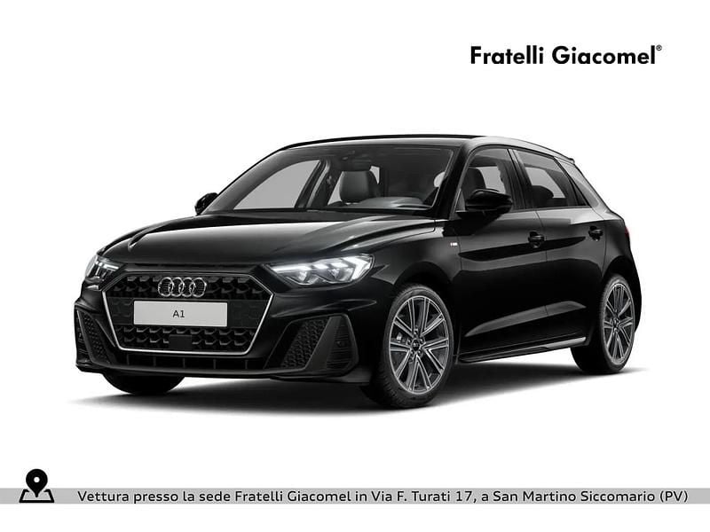 Usata Audi A1 Sportback S-Line 116 CV (85 kW) 2025 Nero mito metallizzato Utilitaria