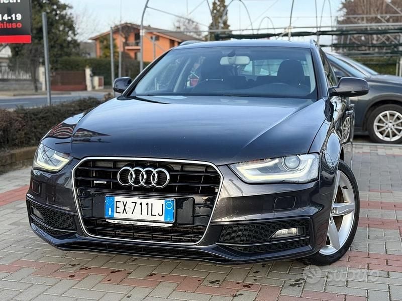 Usata Audi A4 S-line plus 177 CV (130 kW) 2014 Grigio Station wagon
