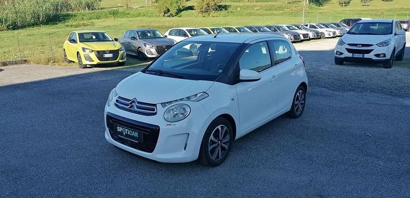 Bianco Usata 2017 Citroën C1 PureTech Due volumi | 8900 € (Buon prezzo) - Immagine 1/4
