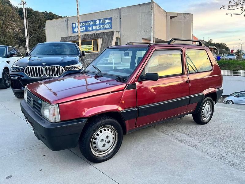 Usata Fiat Panda 34 CV (25 kW) 1998 Rosso Cabrio