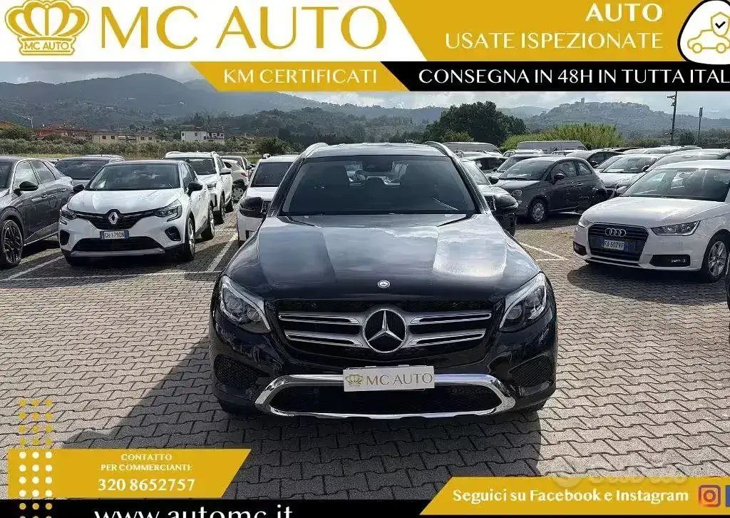 Usata Mercedes GLC250 Exclusive 204 CV (150 kW) 2016 Nero SUV