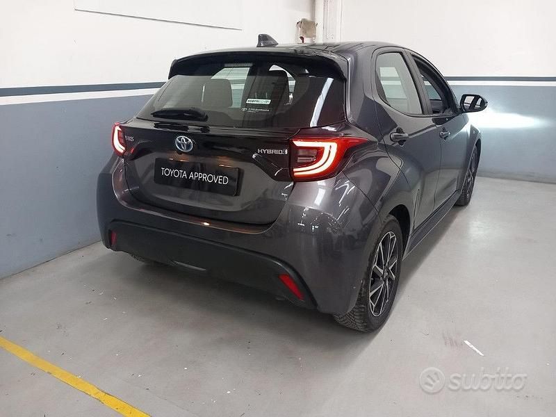 Usata Toyota Yaris Trend 2022 Grigio Utilitaria