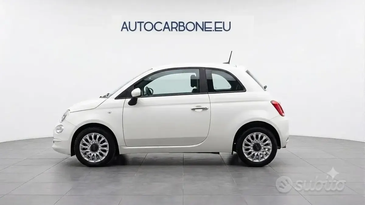 Usata Fiat 500 Lounge 69 CV (50 kW) 2021 Nero Utilitaria