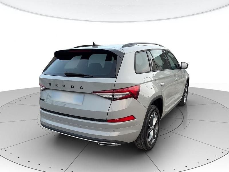 Usata Skoda Kodiaq SportLine 150 CV (110 kW) 2023 Grigio SUV