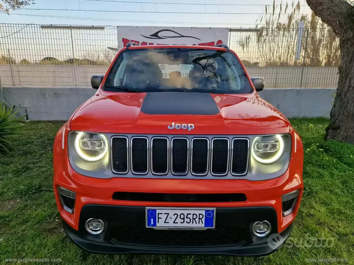 Usata Jeep Renegade Limited 120 CV (88 kW) 2019 Arancione SUV