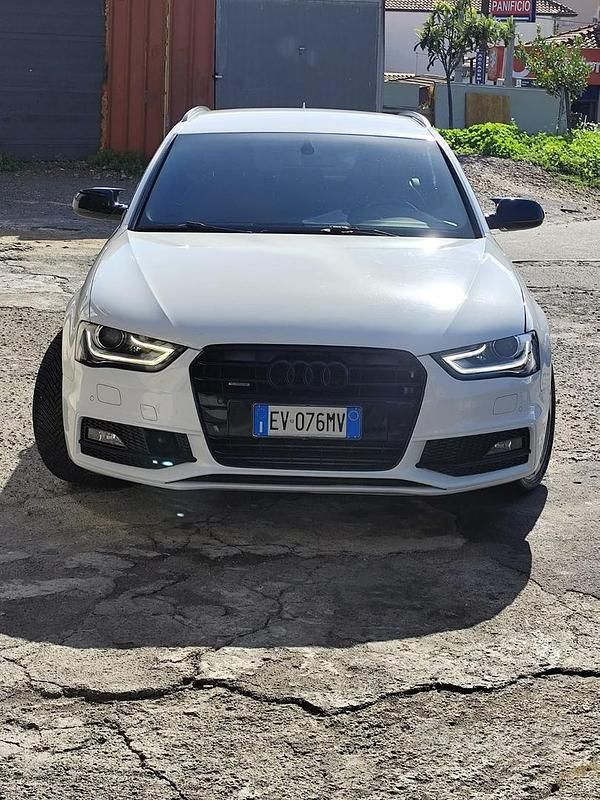 Usata Audi A4 S-Line 245 CV (180 kW) 2014 Bianco Berlina