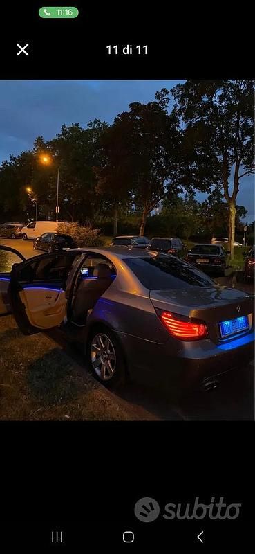 Usata BMW 530 197 CV (144 kW) 2007 Grigio Berlina