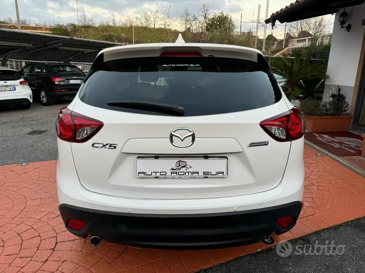 Usata Mazda CX-5 150 CV (110 kW) 2013 Bianco SUV
