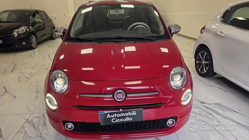 Usata Fiat 500 Lounge 69 CV (50 kW) 2017 Rosso Berlina