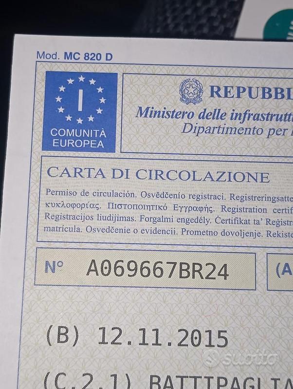 Usata Fiat 500 2015 Nero Berlina