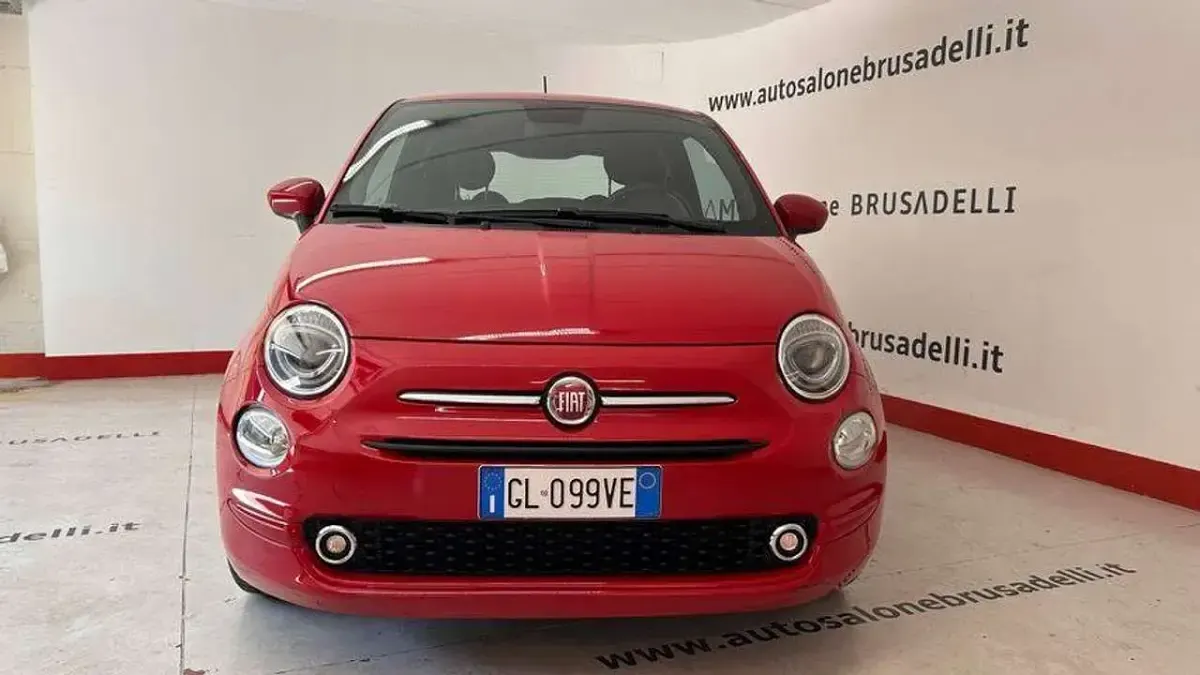 Usata Fiat 500 69 CV (50 kW) 2022 Rosso passione Berlina