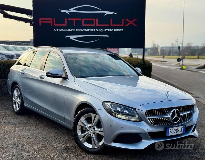 Grigio Usata 2016 Mercedes C220 Executive Station wagon | 11.490 € (Buon prezzo) - Immagine 1/4
