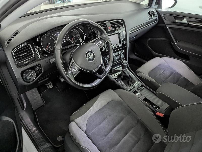 Usata VW Golf VII Highline 150 CV (110 kW) 2013 Bianco Berlina