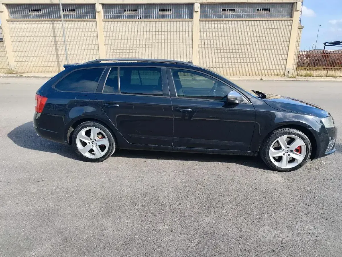 Usata Skoda Octavia RS 184 CV (135 kW) 2013 Nero Station wagon