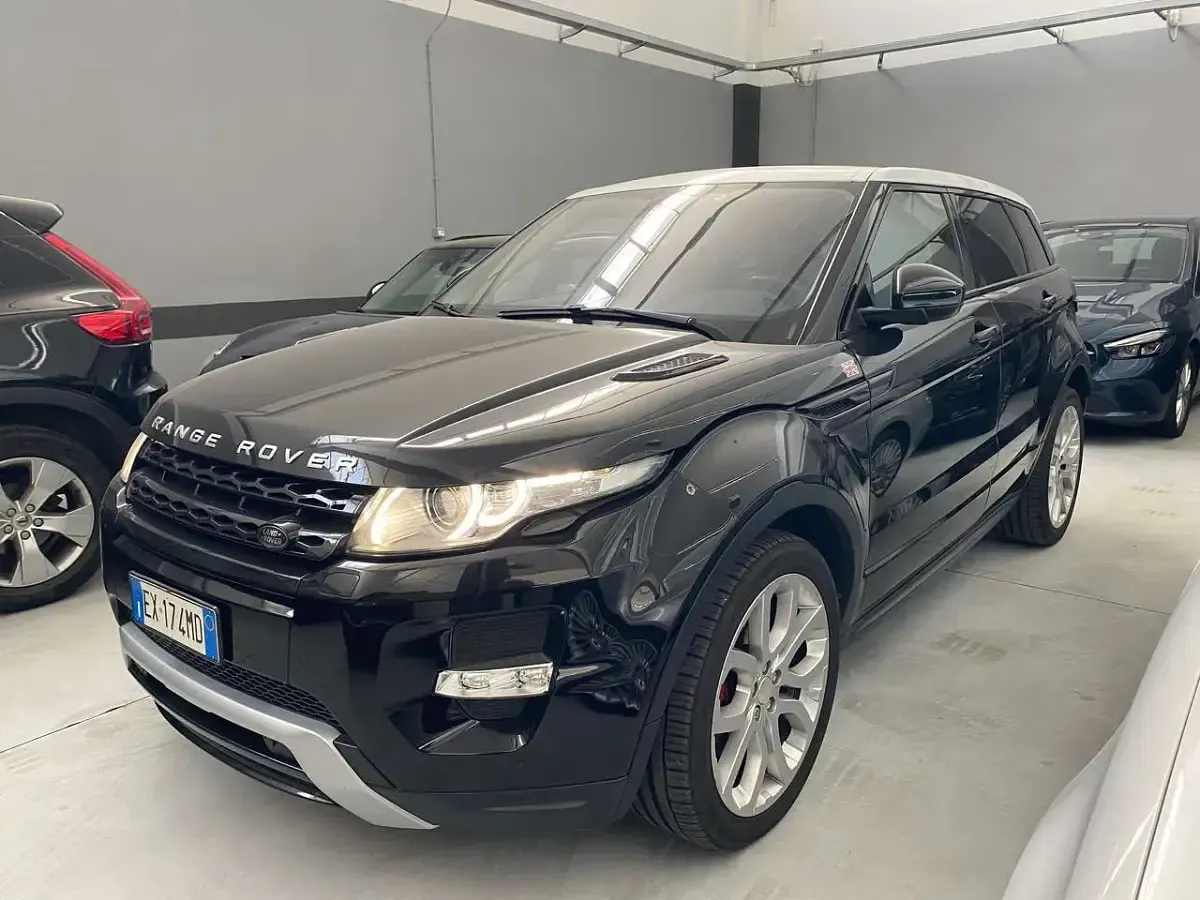 Usata Land Rover Range Rover evoque Dynamic 190 CV (139 kW) 2014 Nero SUV