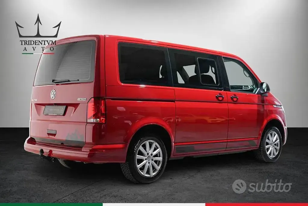 Usata VW Multivan 150 CV (110 kW) 2022 Rosso Monovolume