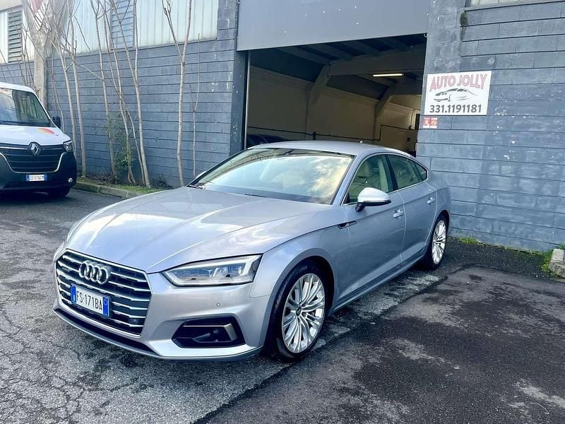 Usata Audi A5 Sportback Ambiente 218 CV (160 kW) 2018 Grigio Utilitaria