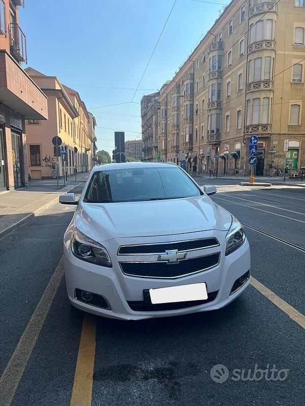 Usata Chevrolet Malibu LTZ 159 CV (116 kW) 2014 Bianco Berlina