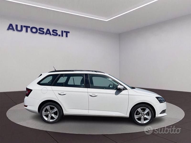 Usata Skoda Fabia Business Line 95 CV (69 kW) 2020 Bianco Utilitaria