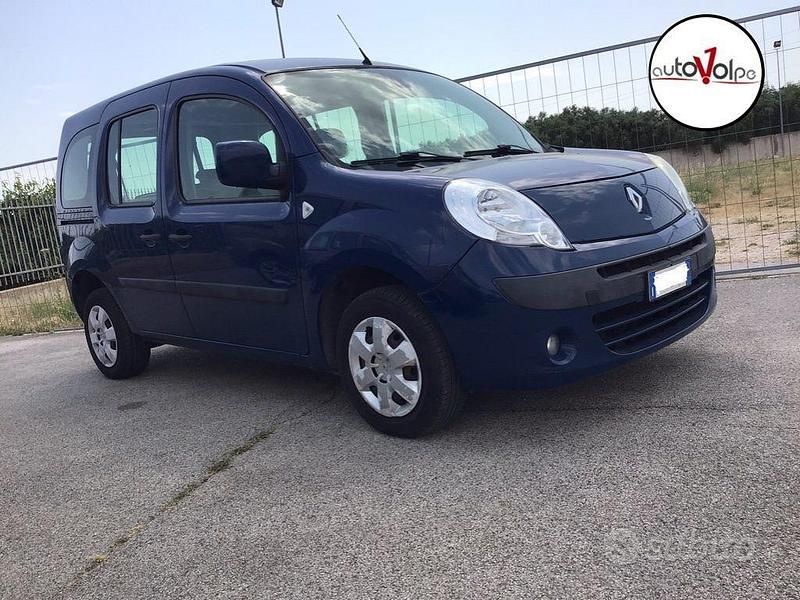 Usata Renault Kangoo 86 CV (63 kW) 2009 Blu Monovolume