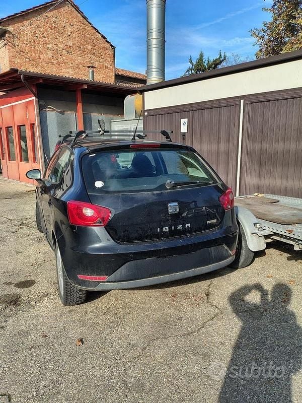 Usata Seat Ibiza 82 CV (60 kW) 2014 Nero Berlina