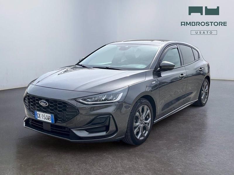 Usata Ford Focus ST-Line 125 CV (91 kW) 2022 Magnetic grey Berlina