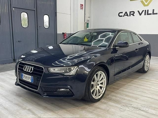 Usata Audi A5 Advanced 177 CV (130 kW) 2012 Blu Coupé