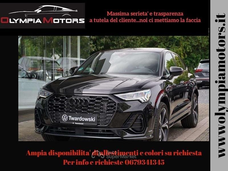 Nero Usata 2023 Audi Q4 e-tron S-Line SUV | 55.890 € - Immagine 1/4