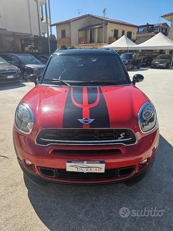 Usata Mini Cooper 2014 Rosso Utilitaria