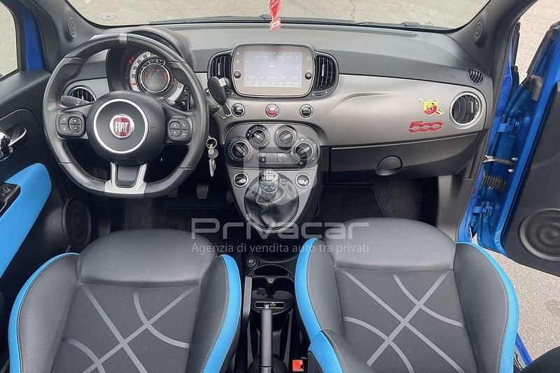 Usata Fiat 500C S 69 CV (50 kW) 2018 Blu Cabrio