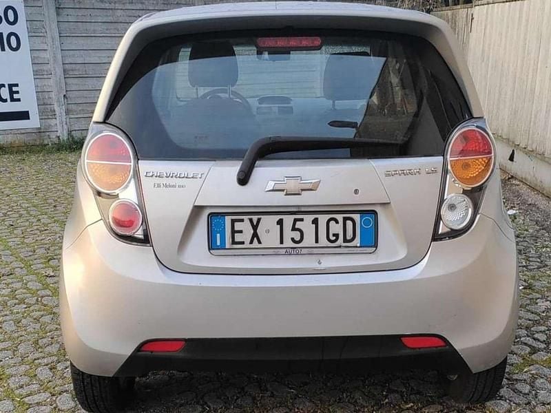 Usata Chevrolet Spark LS 68 CV (50 kW) 2012 Argento Utilitaria