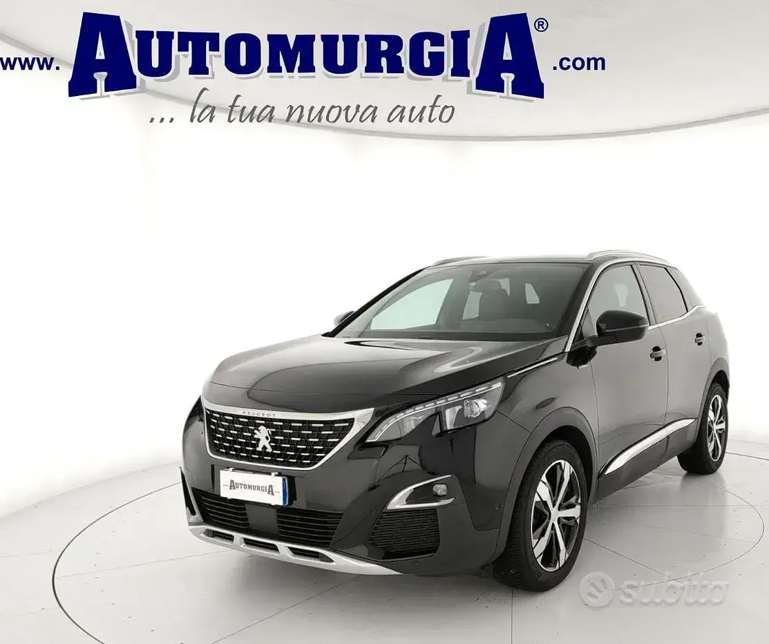 Usata Peugeot 3008 GT-line 131 CV (96 kW) 2020 Nero SUV