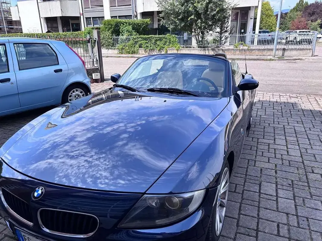 Usata BMW Z4 150 CV (110 kW) 2008 Blu/azzurro Cabrio