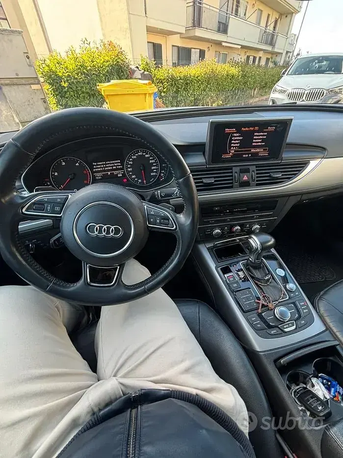 Usata Audi A6 Advanced Plus 177 CV (130 kW) 2014 Grigio Station wagon