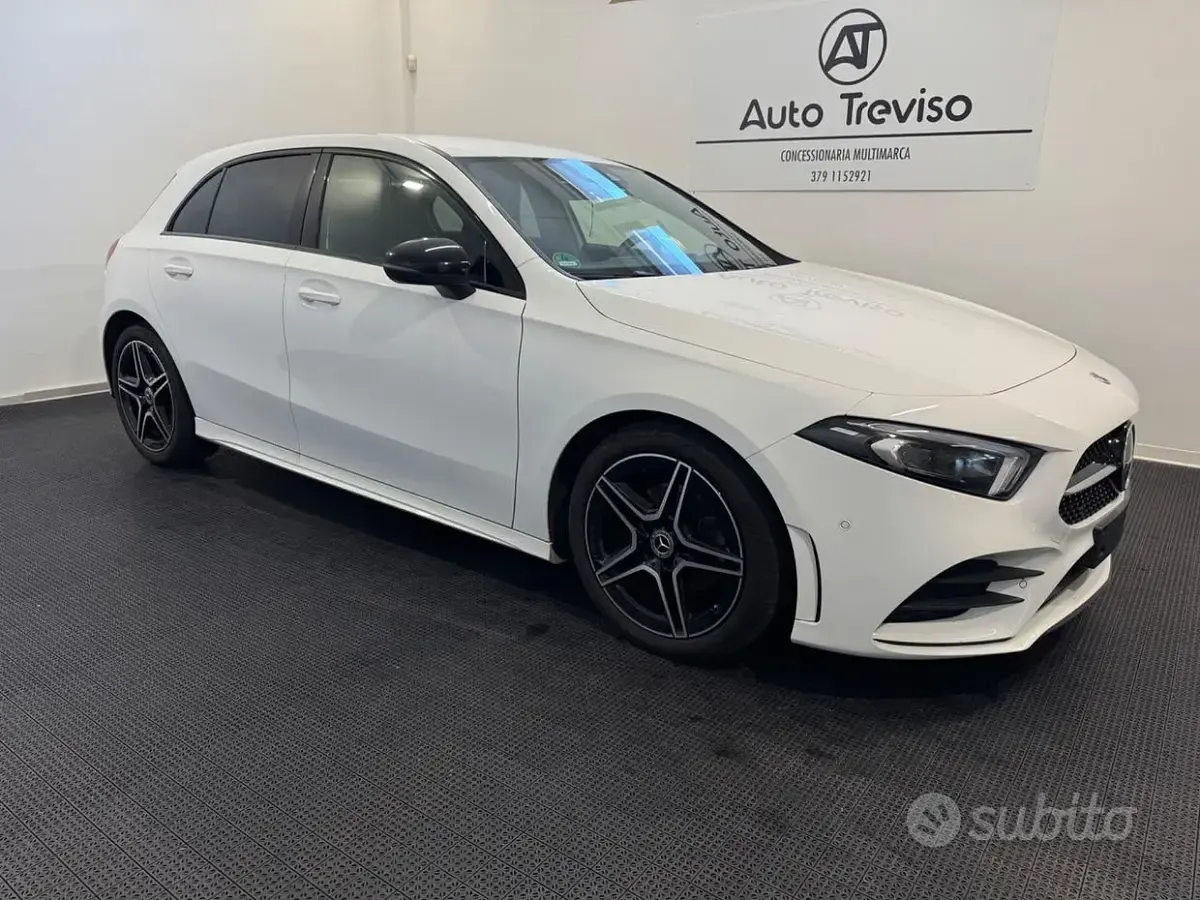 Usata Mercedes A180 Premium 116 CV (85 kW) 2021 Bianco Berlina