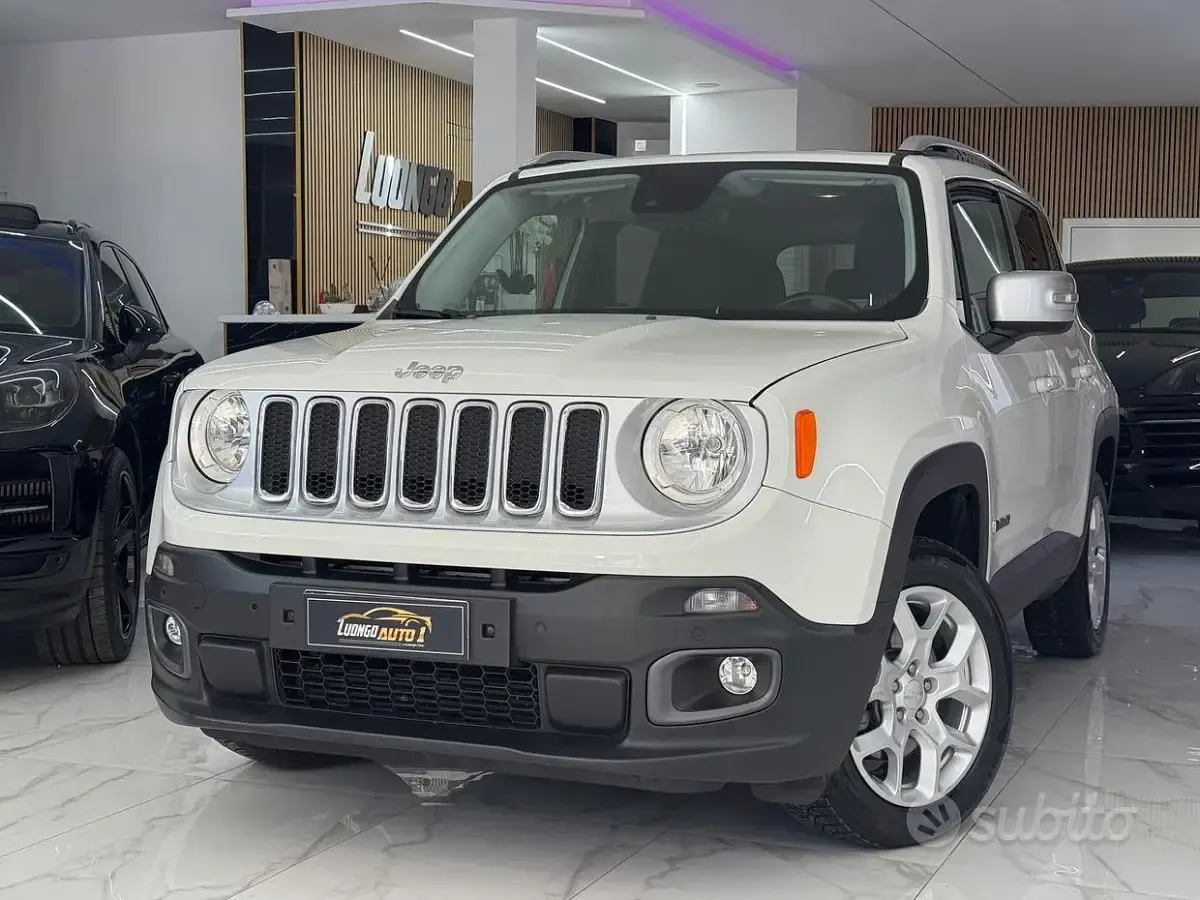 Usata Jeep Renegade Limited 140 CV (102 kW) 2016 Bianco SUV
