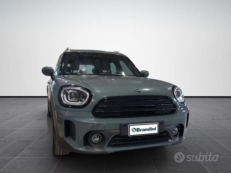 Usata Mini One D Countryman Classic 116 CV (85 kW) 2021 Sage green metallizzato SUV