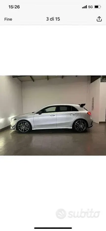 Usata Mercedes 250 AMG 224 CV (164 kW) 2019 Grigio Berlina