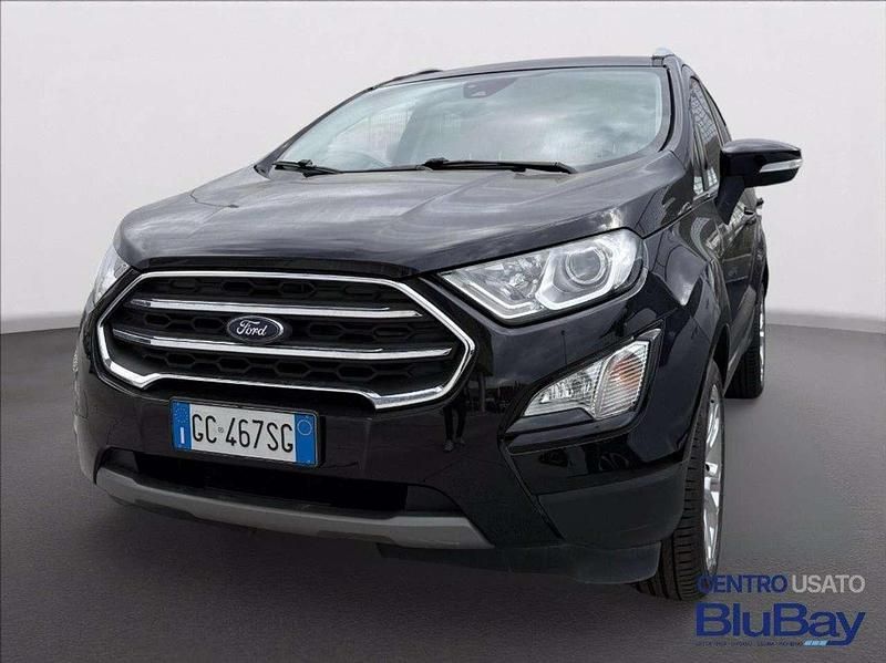 Usata Ford Ecosport Titanium 125 CV (91 kW) 2021 Nero SUV