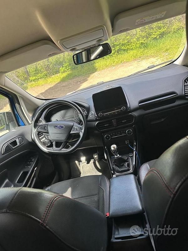 Usata Ford Ecosport 100 CV (73 kW) 2018 Blu SUV