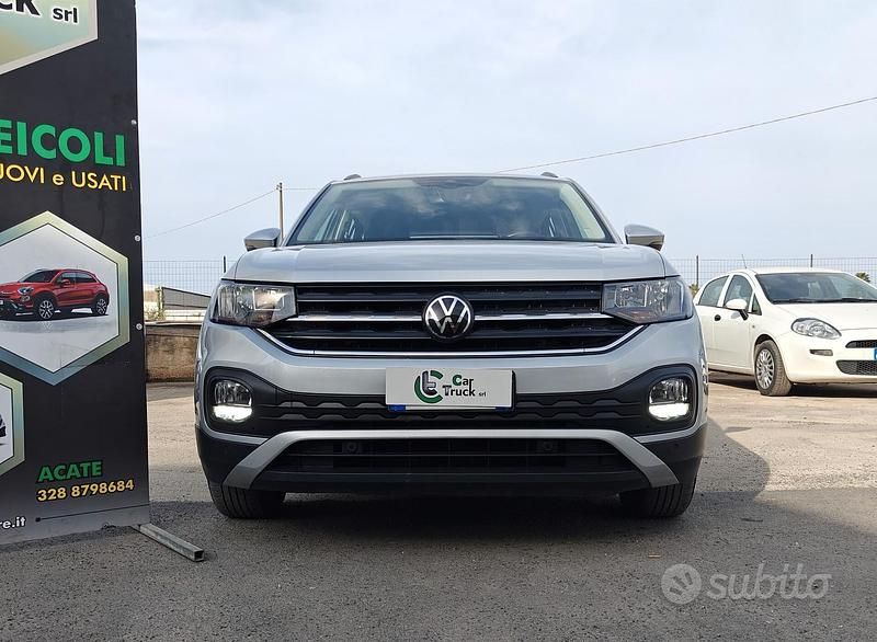 Usata VW T-Cross Advance 110 CV (80 kW) 2022 Grigio SUV