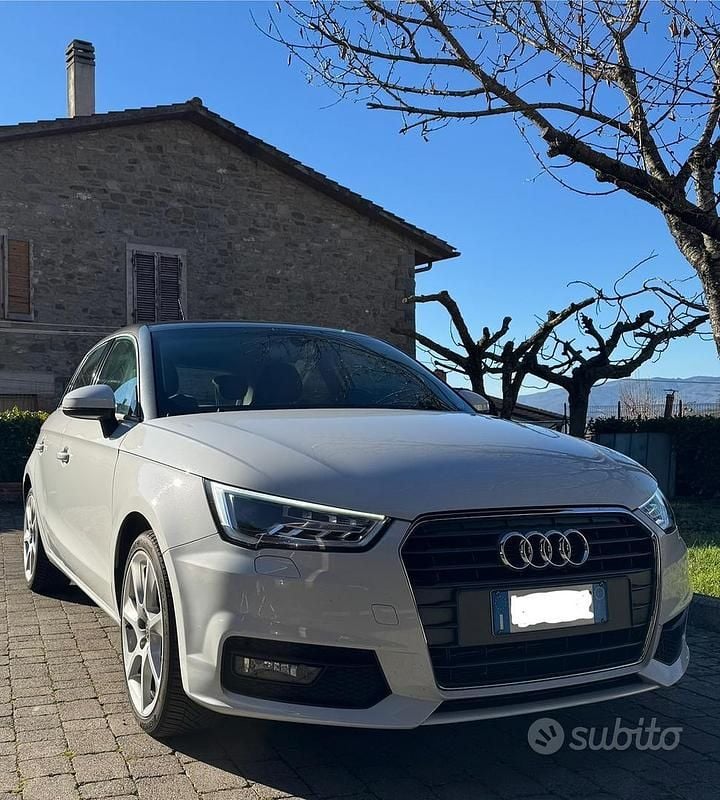 Usata Audi A1 Sportback 90 CV (66 kW) 2015 Bianco Utilitaria