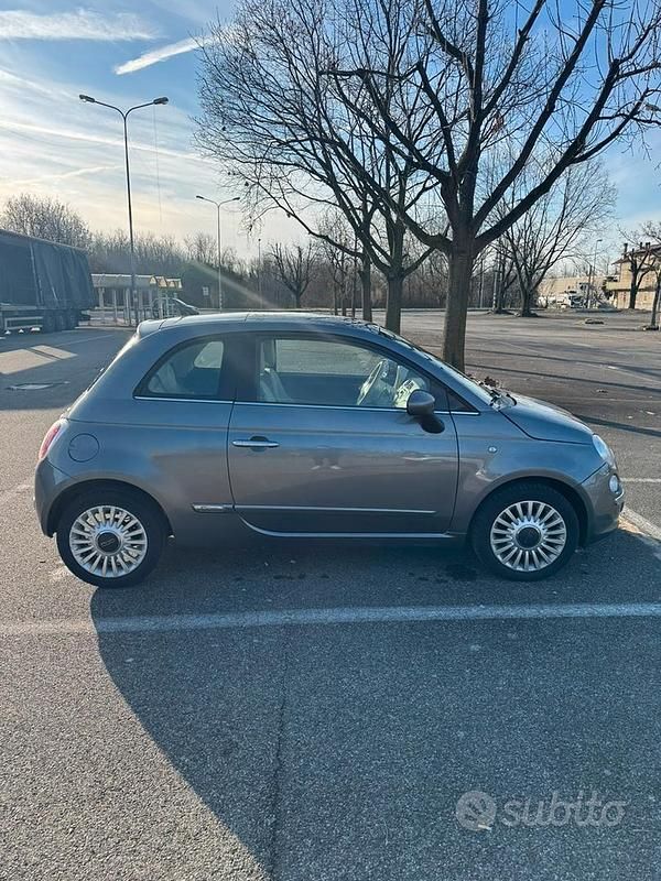 Usata Fiat 500 69 CV (50 kW) 2010 Grigio Berlina